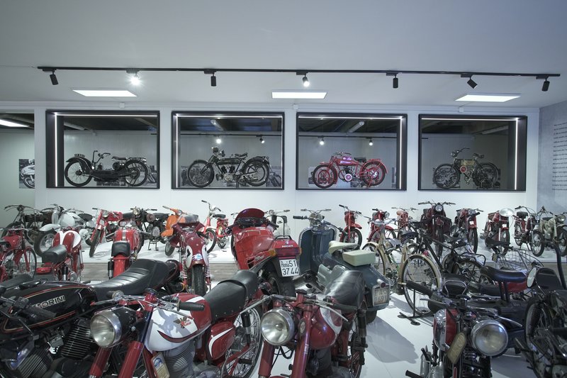 Collezione Nigelli - Esposizione Morini, Ducati, moto inizio '900